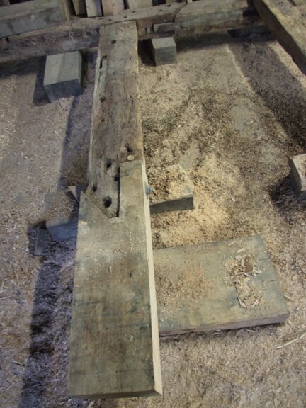 cruck frame repair