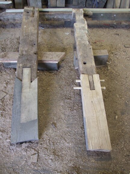 cruck frame repair